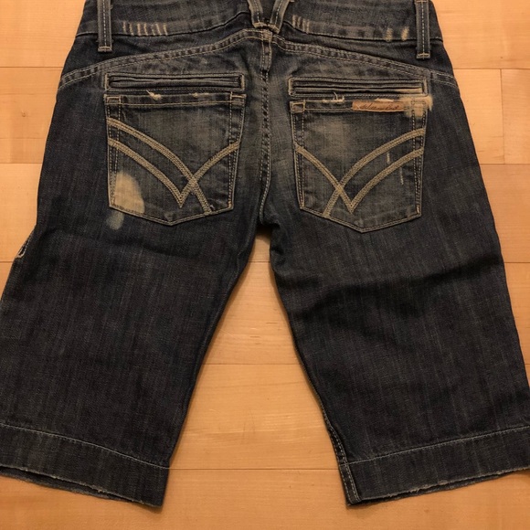 William Rast Lisa Long Shorts - Picture 4 of 5